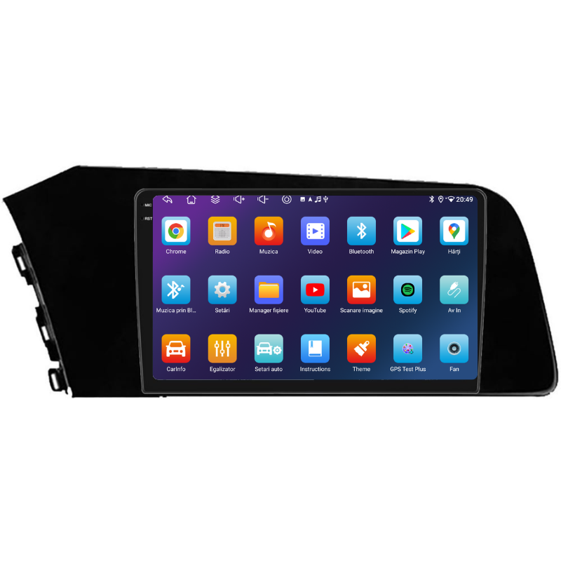 Navigatie Hyundai Elantra (2020+), Ecran 10 inch, Carplay / Android auto, Youtube, Waze