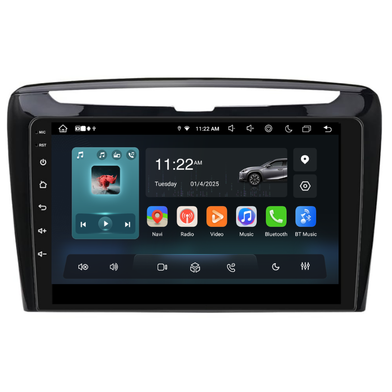 Navigatie Lancia Ypsilon (2012-2020), Ecran 9 inch, Carplay / Android auto, Youtube, Waze