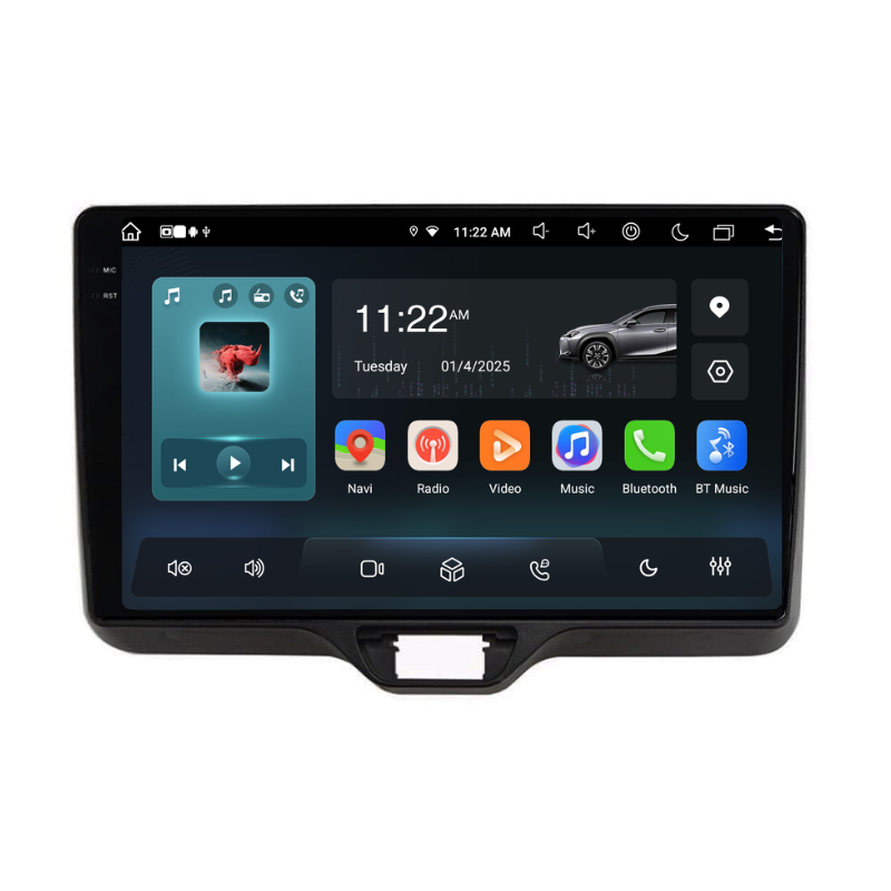 Navigatie Toyota Yaris (2018-2025), Ecran 10 inch, Carplay / Android auto, Youtube, Waze