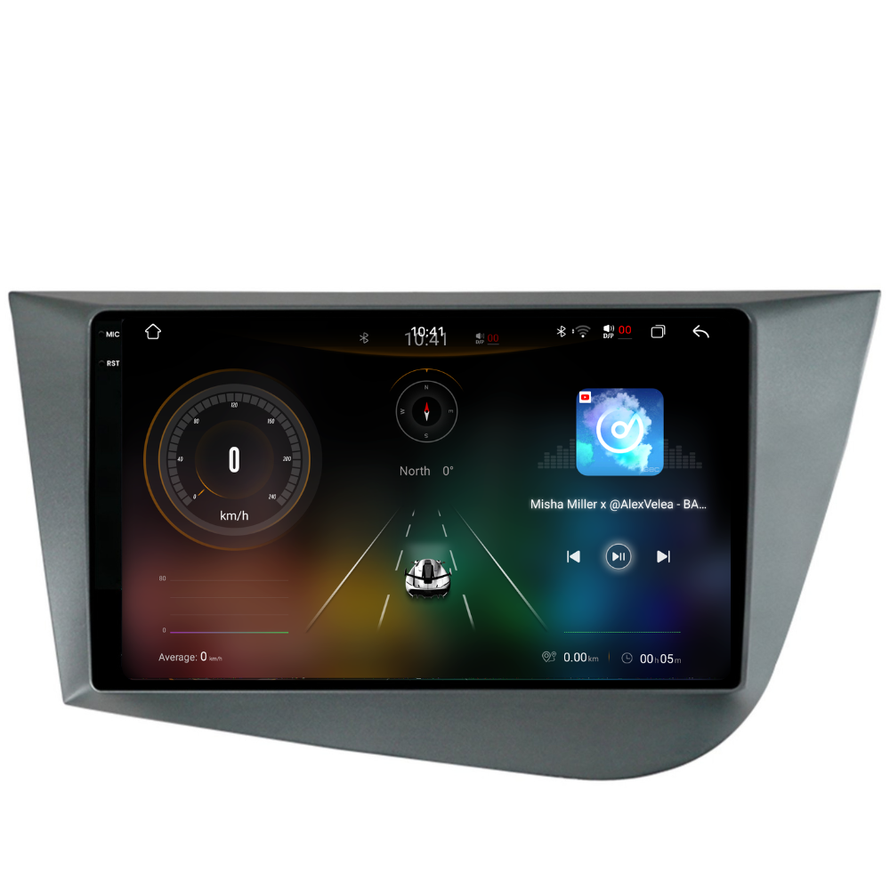 Navigatie Seat Leon (2005-2012), Android, Ecran 9", Carplay / Android auto