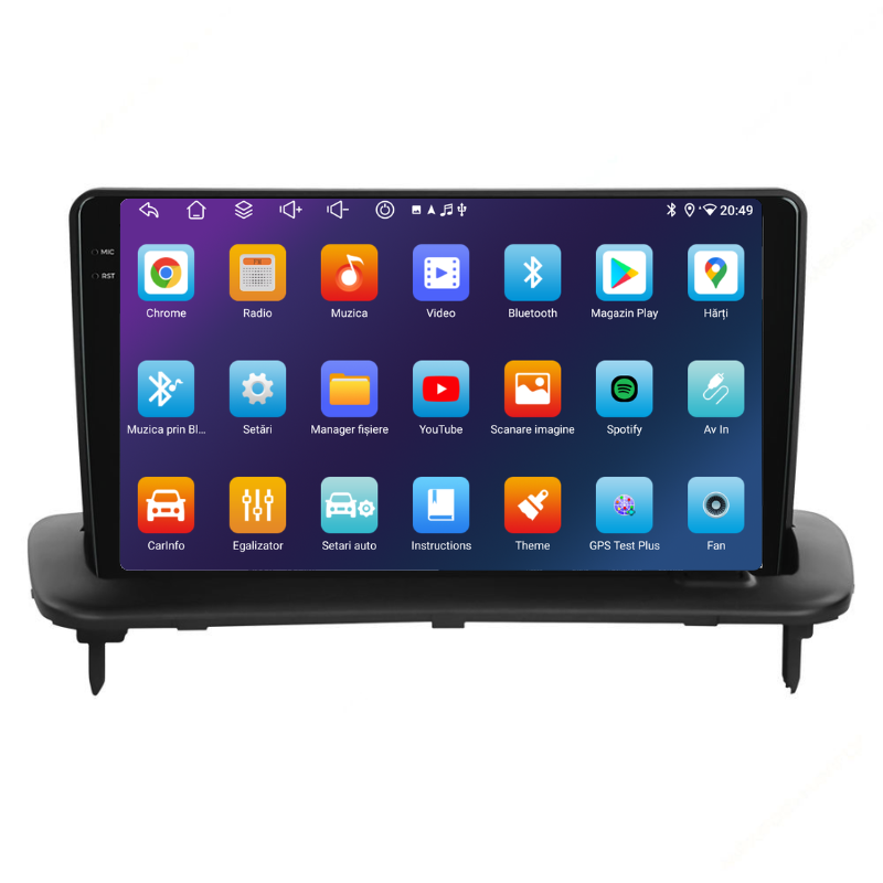 Navigatie Volvo C30 (2004-2012), Ecran 9 inch, Carplay / Android auto, Youtube, Waze