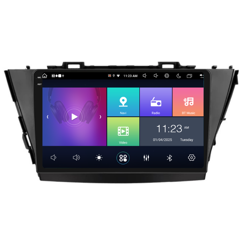 Navigatie Toyota Prius (2013-2015), Ecran 9 inch, Carplay / Android auto, Youtube, Waze