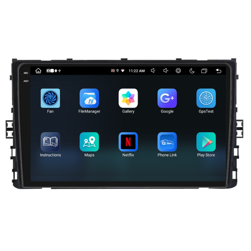Navigatie Volkswagen T-Roc (2017+), Ecran 9 inch, Carplay / Android auto, Youtube, Waze
