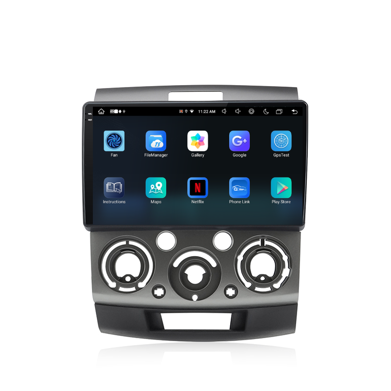 Navigatie Ford Ranger (2005-2011), Ecran 9 inch, Carplay / Android auto, Youtube, Waze