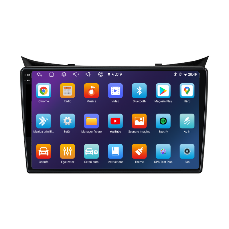 Navigatie Hyundai i30 (2011-2017), Ecran 9 inch, Carplay / Android auto, Youtube, Waze