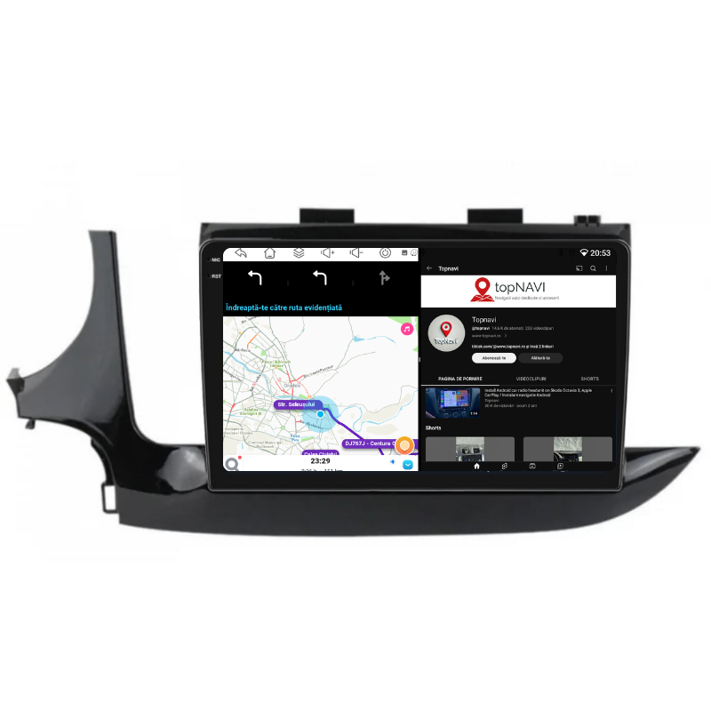 Navigatie Opel Mokka (2016-2020), Ecran 9 inch, Carplay / Android auto, Youtube, Waze