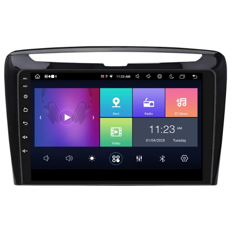 Navigatie Lancia Ypsilon (2012-2020), Ecran 9 inch, Carplay / Android auto, Youtube, Waze