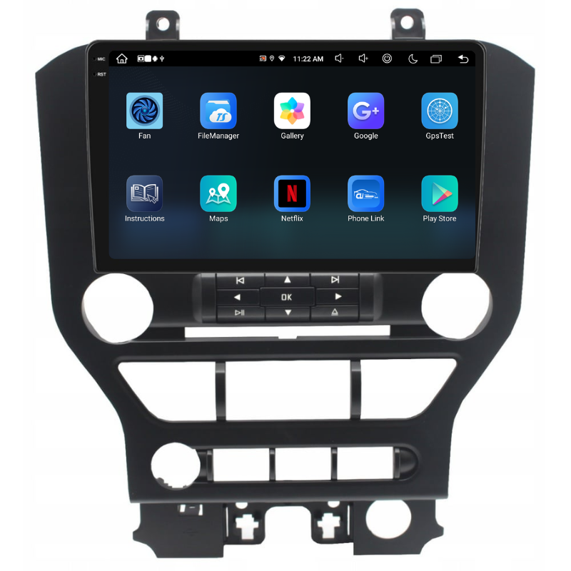 Navigatie Ford Mustang (2015-2020), Ecran 9 inch, Carplay / Android auto, Youtube, Waze