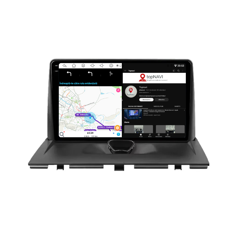 Navigatie Citroen Jumper (2007-2016), Ecran 9 inch, Carplay / Android auto, Youtube, Waze