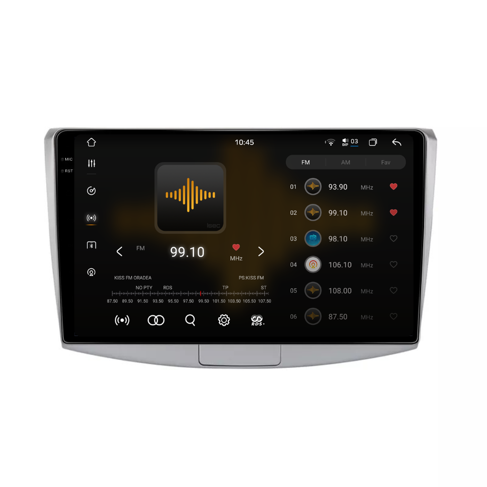 Navigatie volkswagen Passat B6 / B7 / CC (2004-2014), Android, Ecran 10", Carplay / Android auto