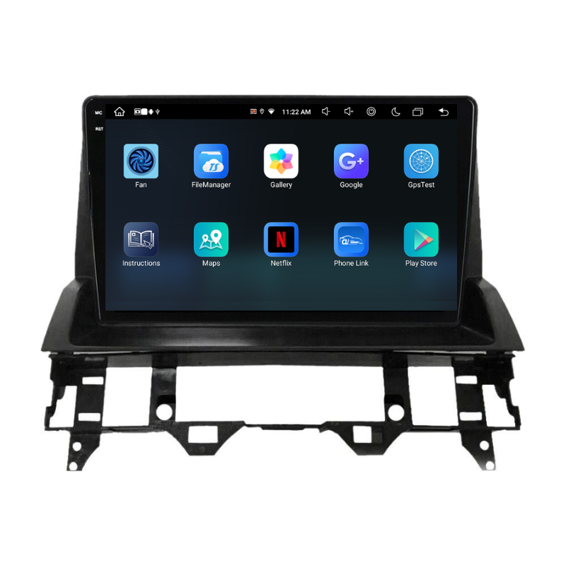 Navigatie Mazda 6 (2002-2008), Ecran 9 inch, Carplay / Android auto, Youtube, Waze