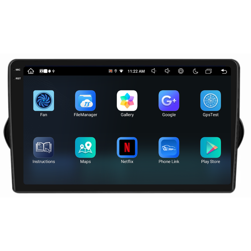 Navigatie Fiat Tipo (2015-2021), Ecran 9 inch, Carplay / Android auto, Youtube, Waze