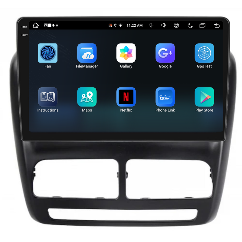 Navigatie Fiat Doblo (2010-2015), Ecran 9 inch, Carplay / Android auto, Youtube, Waze
