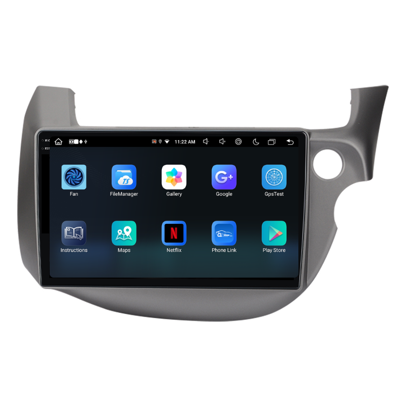 Navigatie Honda Jazz / Fizz (2008-2013), Ecran 10 inch, Carplay / Android auto, Youtube, Waze