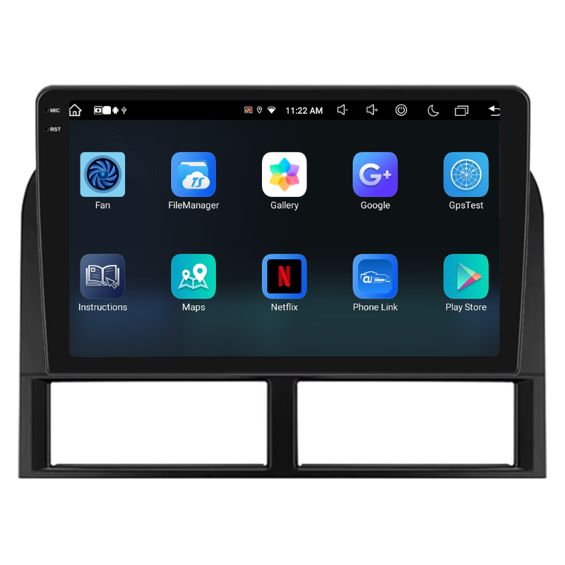 Navigatie Jeep Grand Cherokee (1998-2004), Ecran 9 inch, Carplay / Android auto, Youtube, Waze