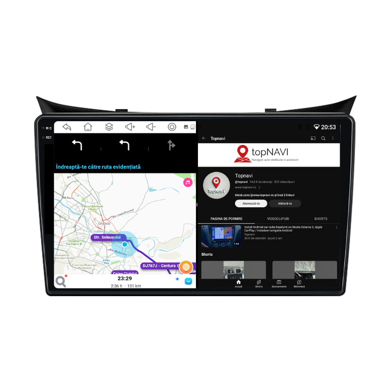 Navigatie Hyundai i30 (2011-2017), Ecran 9 inch, Carplay / Android auto, Youtube, Waze