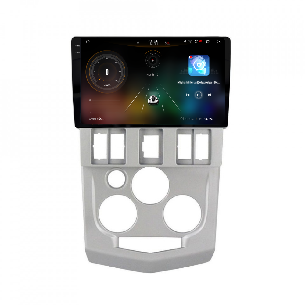 Navigatie Dacia Logan 1 (2004-2008), Android, Ecran 9", Carplay / Android auto
