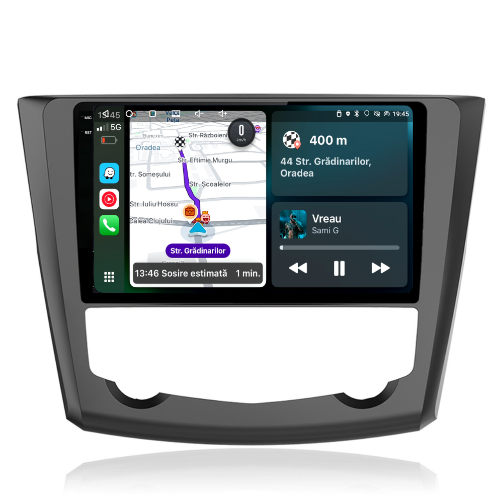 Navigatie Renault Kadjar (2015-2019), Ecran 9", Carplay / Android Auto