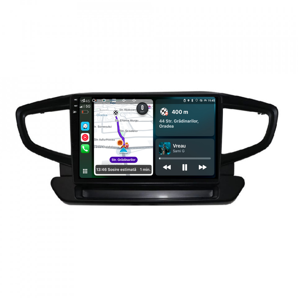 Navigatie Hyundai Ioniq (2016-2022), Ecran 9 inch, Carplay / Android auto, Youtube, Waze