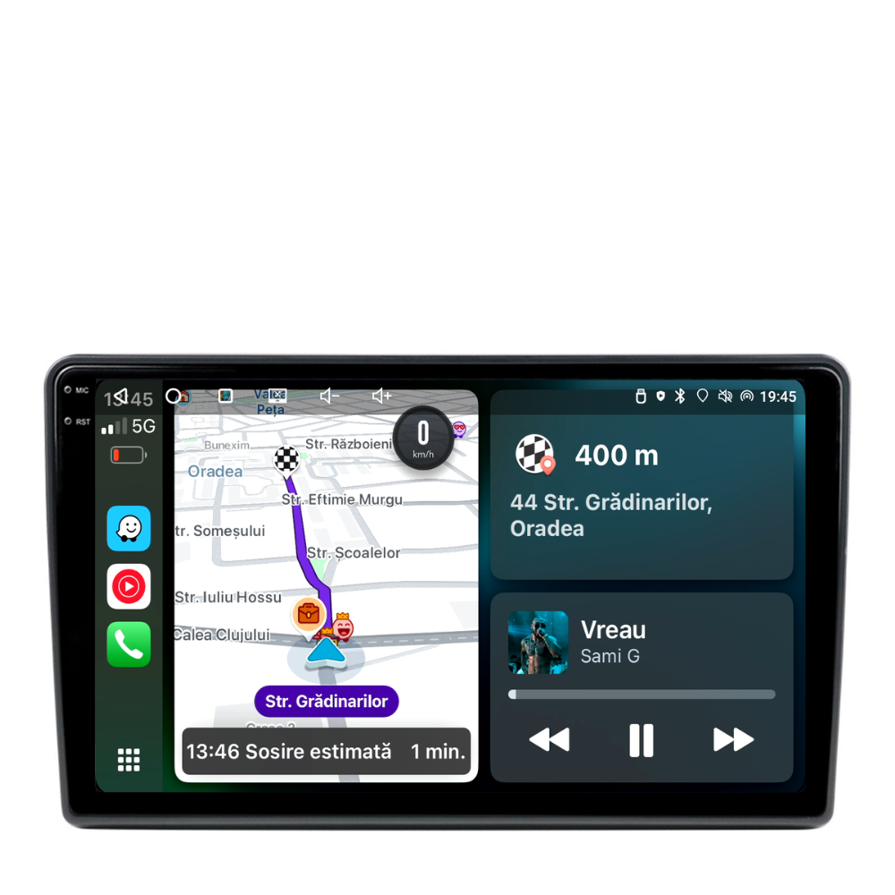 Navigatie Opel Astra H (2004-2010), Android, Ecran 9", Carplay / Android auto