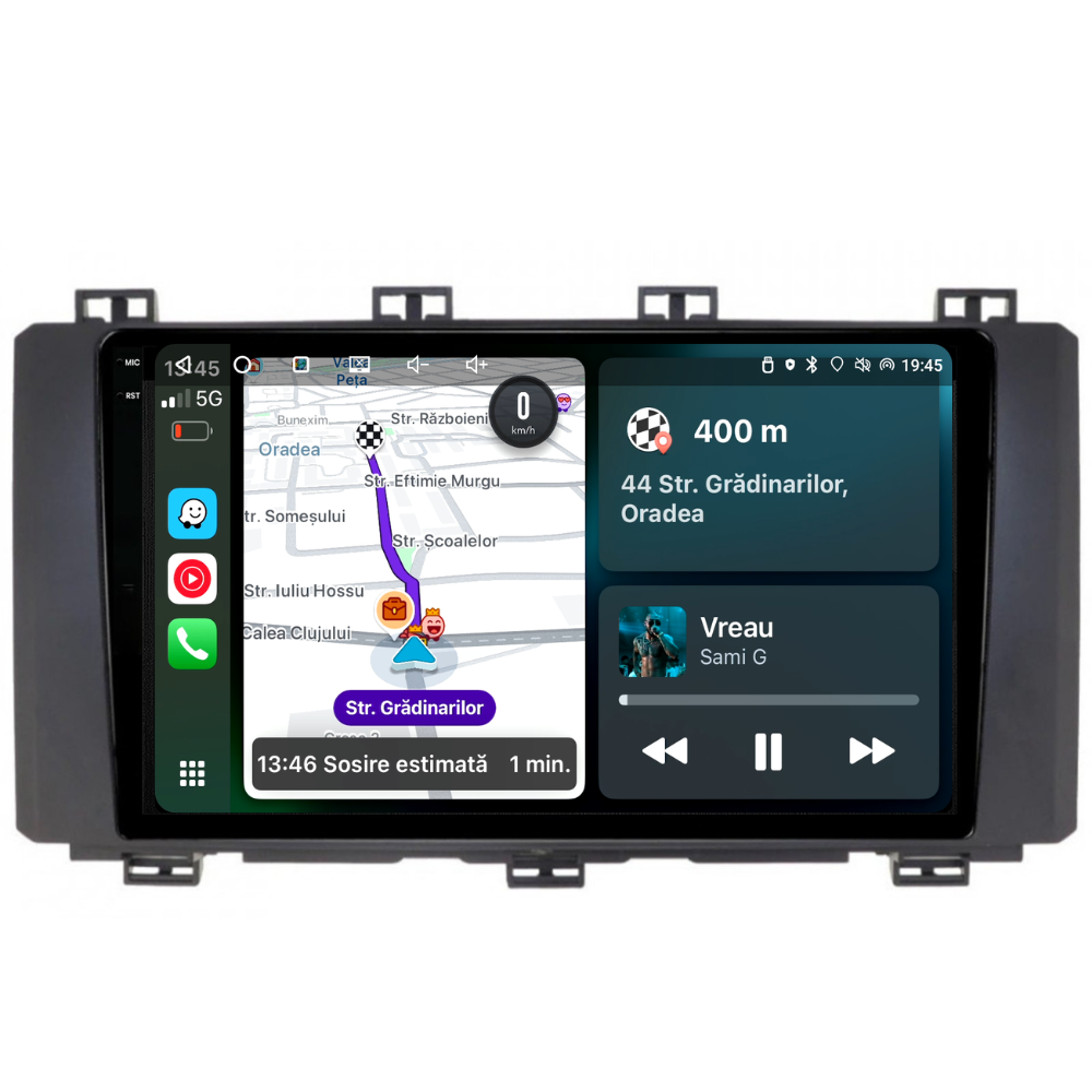 Navigatie Seat Ateca (2016-2021), Ecran 9 inch, Carplay / Android auto, Youtube, Waze