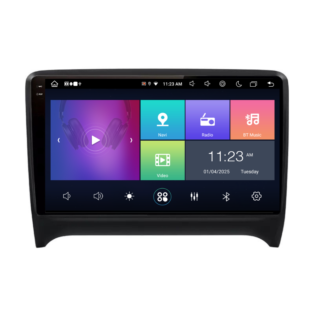 Navigatie Audi TT (2006-2014) Android, 9", Carplay / Android Auto
