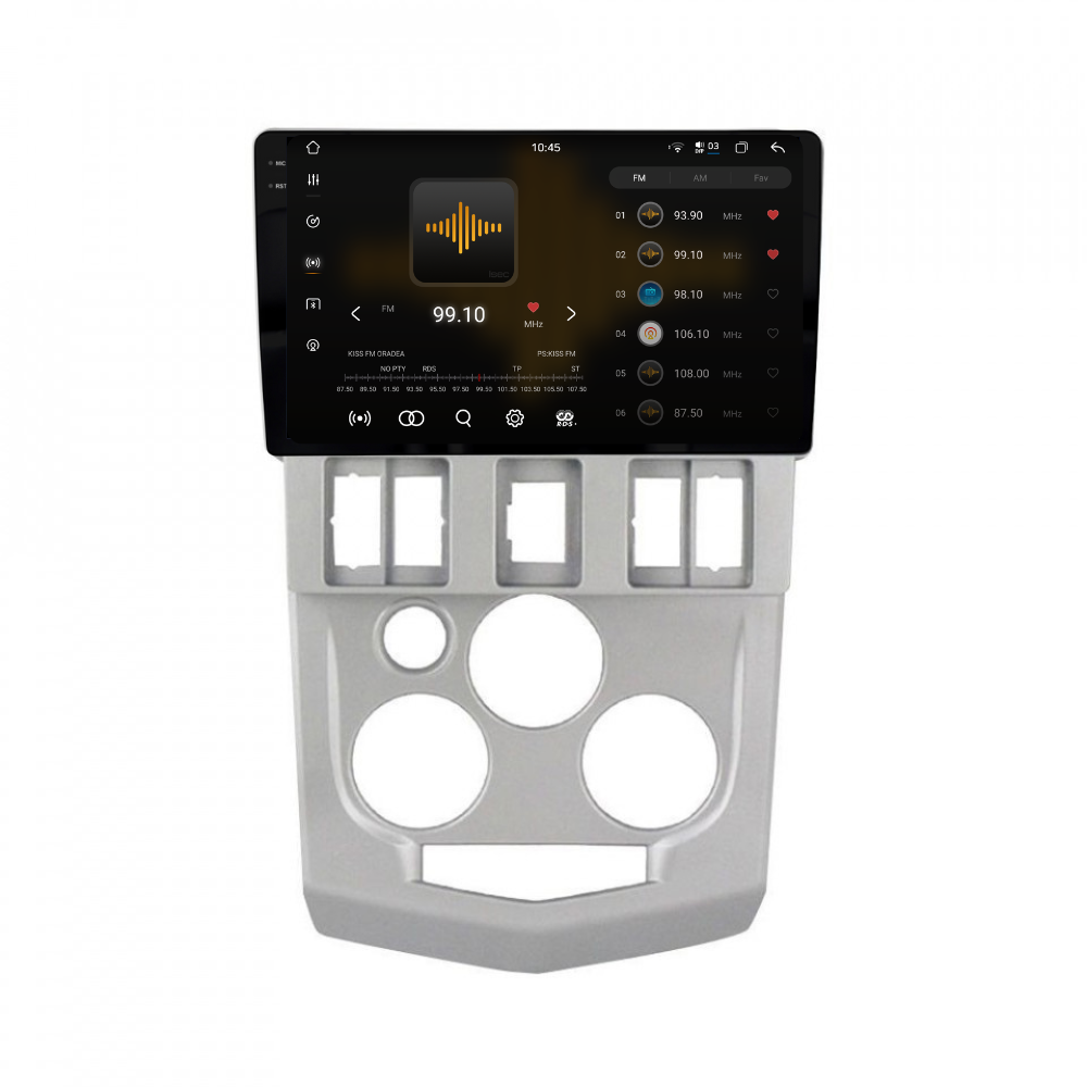 Navigatie Dacia Logan 1 (2004-2008), Android, Ecran 9", Carplay / Android auto