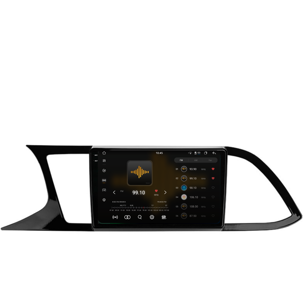 Navigatie Seat Leon 3 (2013-2020), Android, Ecran 9", Carplay / Android auto