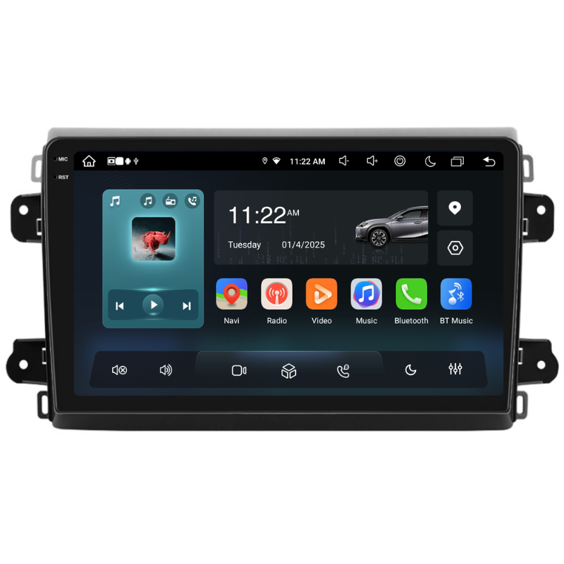 Navigatie Fiat Ducato (2022+), Ecran 9 inch, Carplay / Android auto, Youtube, Waze