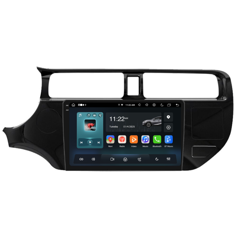 Navigatie Kia RIO K3 (2012-2015), Ecran 9 inch, Carplay / Android Auto, Youtube, Waze
