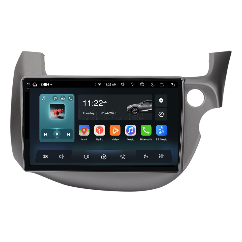 Navigatie Honda Jazz / Fizz (2008-2013), Ecran 10 inch, Carplay / Android auto, Youtube, Waze
