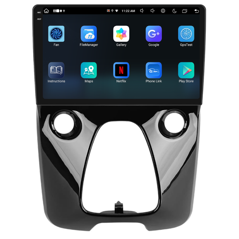Navigatie Citroen C1 (2014-2022), Ecran 10 inch, Carplay / Android auto, Youtube, Waze