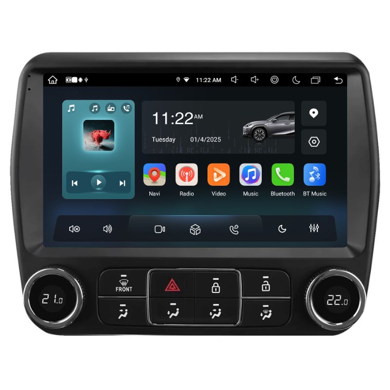 Navigatie Chevrolet Camaro (2010-2015), Ecran 9 inch, Carplay / Android auto, Youtube, Waze