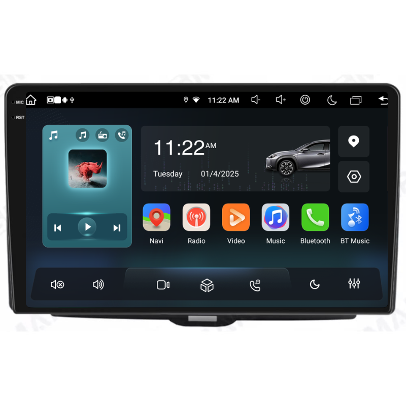 Navigatie Alfa Romeo Giulietta (2014-2020), Ecran 9 inch, Carplay / Android auto, Youtube, Waze