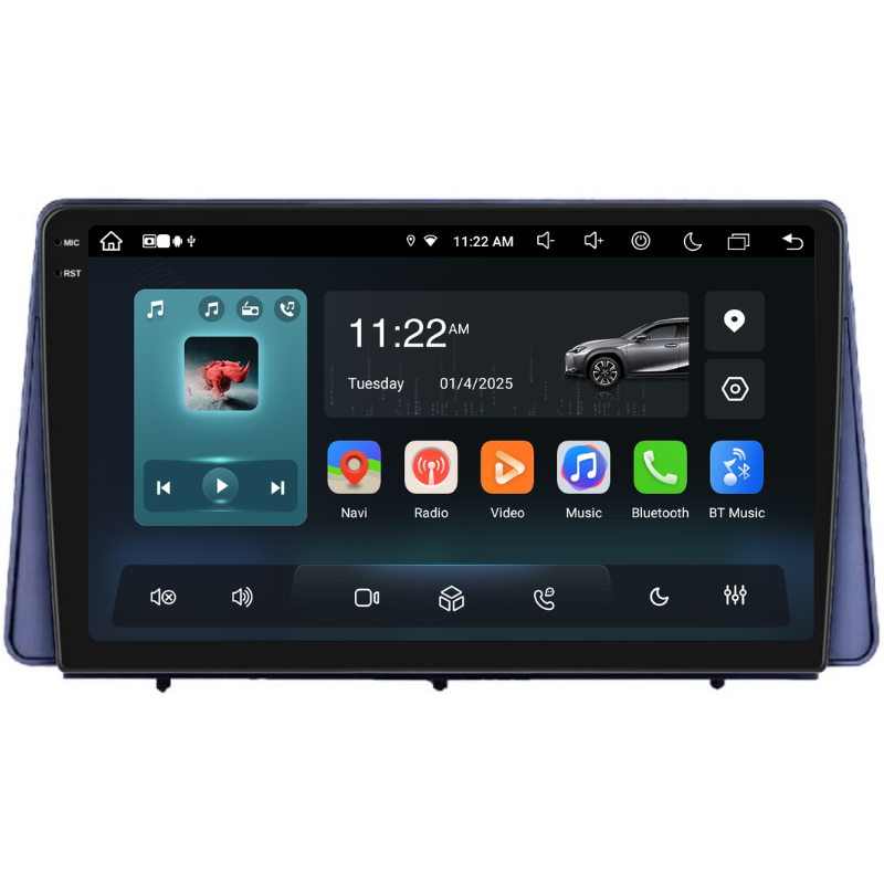 Navigatie Ford Focus 4 (2019+), Ecran 9 inch, Carplay / Android auto, Youtube, Waze