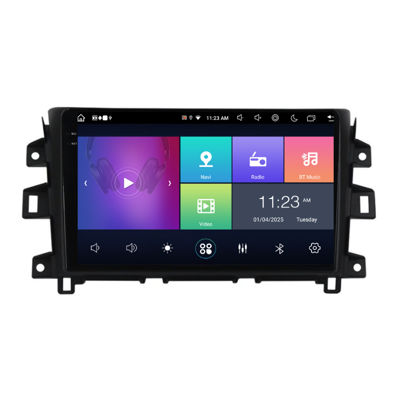 Navigatie Nissan Navara (2015-2022), Ecran 9 inch, Carplay / Android auto, Youtube, Waze