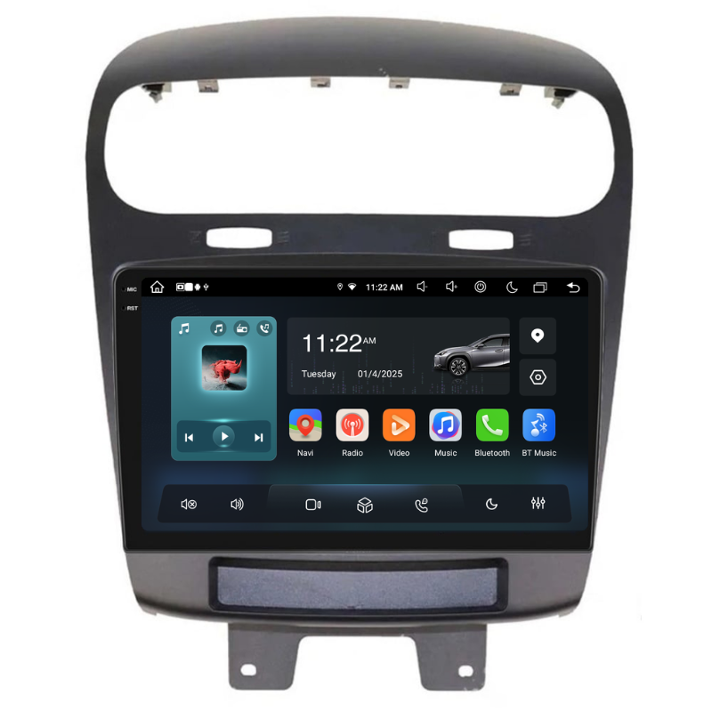 Navigatie Fiat Freemont (2012-2020), Ecran 9 inch, Carplay / Android auto, Youtube, Waze