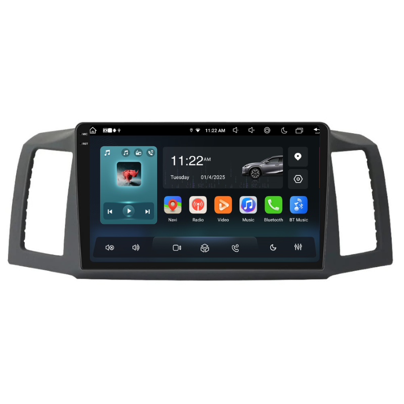 Navigatie Jeep Grand Cherokee (2004-2007), Ecran 10 inch, Carplay / Android auto, Youtube, Waze