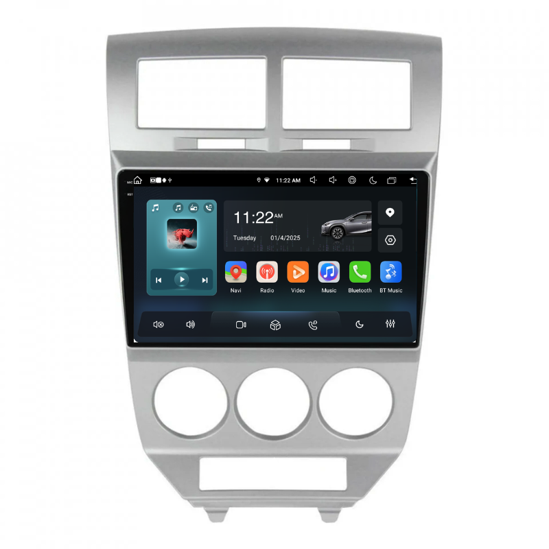 Navigatie Dodge Caliber (2006-2010), Ecran 9 inch, Carplay / Android auto, Youtube, Waze