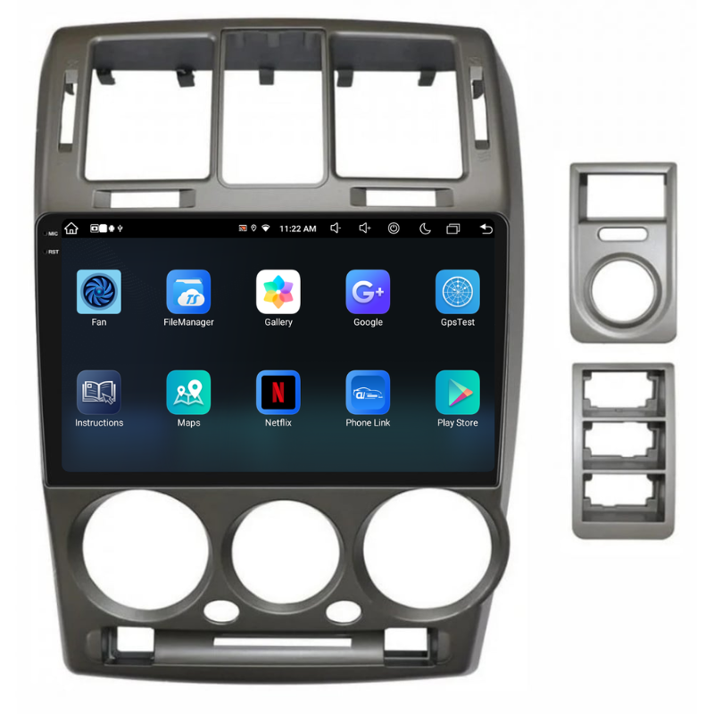 Navigatie Hyundai Getz (2002-2011), Ecran 9 inch, Carplay / Android auto, Youtube, Waze