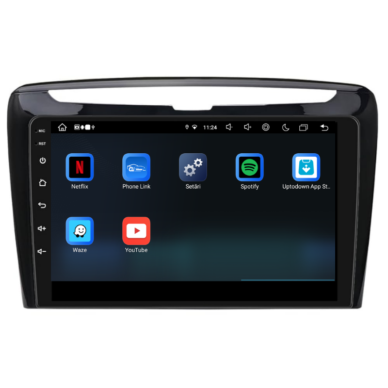 Navigatie Lancia Ypsilon (2012-2020), Ecran 9 inch, Carplay / Android auto, Youtube, Waze