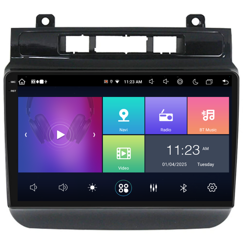 Navigatie Volkswagen Touareg 7p (2010-2018), Ecran 9 inch, Carplay / Android auto, Youtube, Waze