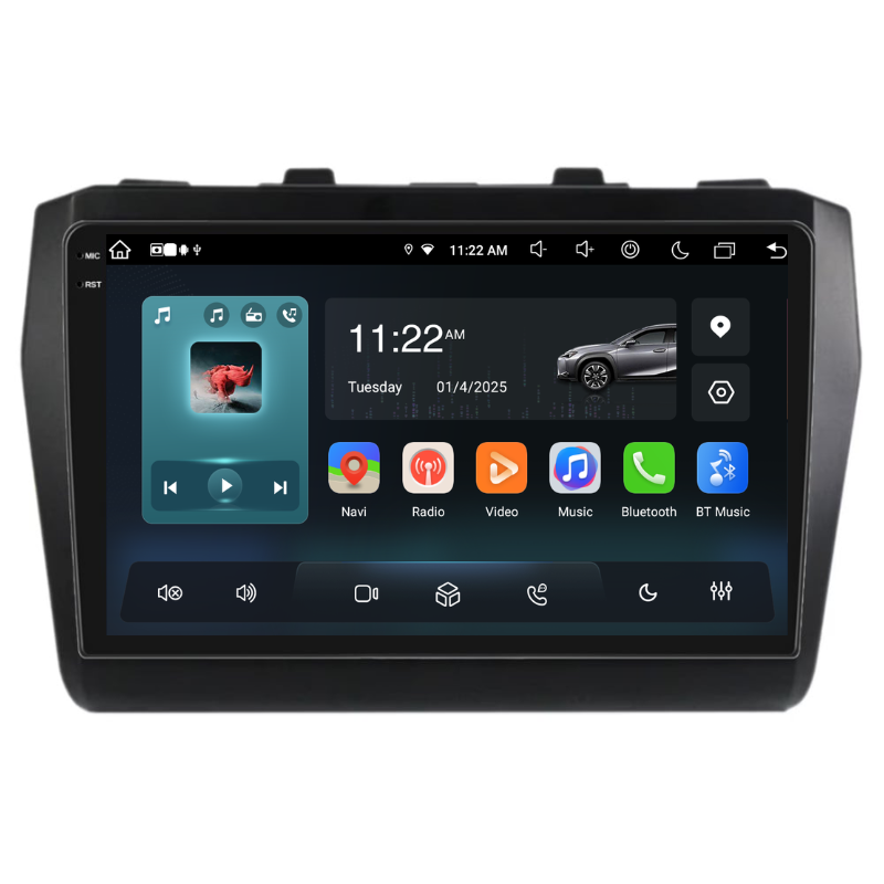 Navigatie Suzuki Swift (2017+), Ecran 9 inch, Carplay / Android auto, Youtube, Waze