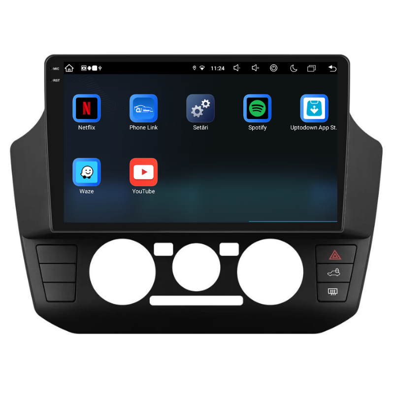 Navigatie Volkswagen Up (2017-2023), Ecran 9 inch, Carplay / Android auto, Youtube, Waze
