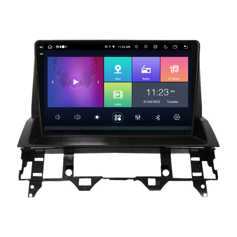Navigatie Mazda 6 (2002-2008), Ecran 9 inch, Carplay / Android auto, Youtube, Waze