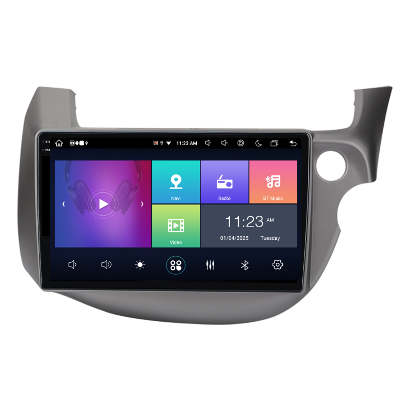 Navigatie Honda Jazz / Fizz (2008-2013), Ecran 10 inch, Carplay / Android auto, Youtube, Waze