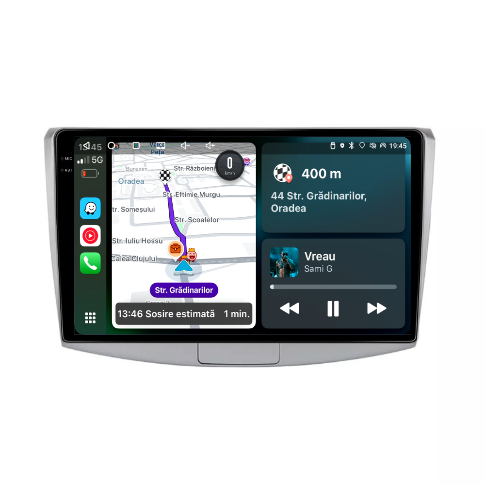 Navigatie volkswagen Passat B6 / B7 / CC (2004-2014), Android, Ecran 10", Carplay / Android auto