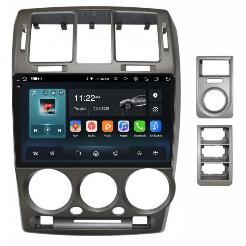 Navigatie Hyundai Getz (2002-2011), Ecran 9 inch, Carplay / Android auto, Youtube, Waze