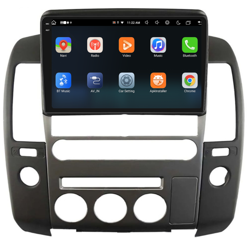 Navigatie Nissan Navara (2004-2014), Ecran 9 inch, Carplay / Android auto, Youtube, Waze