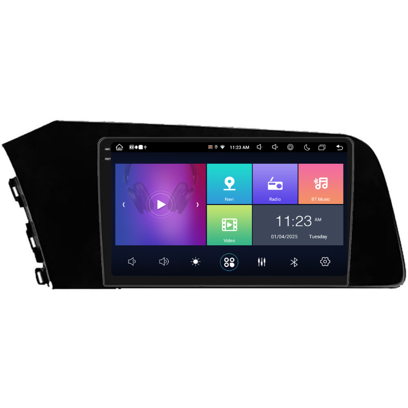 Navigatie Hyundai Elantra (2020+), Ecran 10 inch, Carplay / Android auto, Youtube, Waze